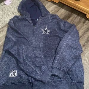 Dallas cowboys zip up sweatshirt